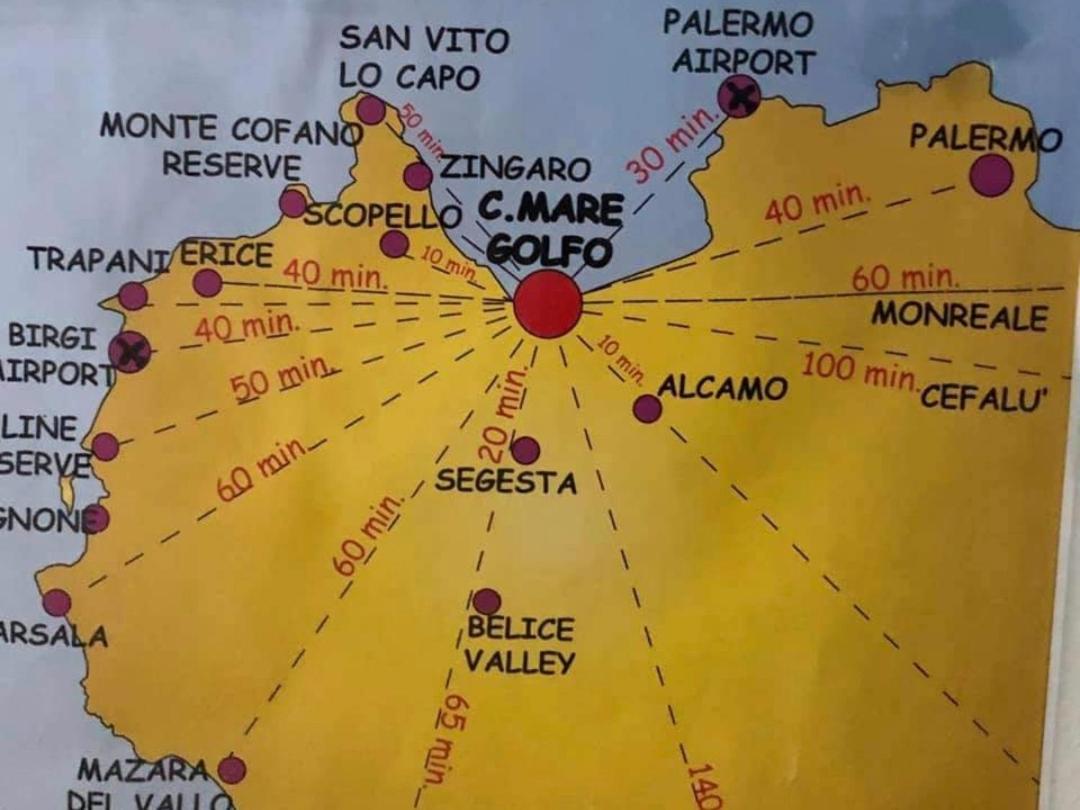 Casa Vacanza Corallo Castellammare del Golfo Zewnętrze zdjęcie